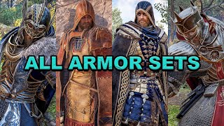 Assassins Creed Valhalla  How To Get All Armor Sets AC Valhalla All Outfits amp Armor Locations [upl. by Aliehc]