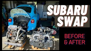 Beetle Subaru EJ22 Swap [upl. by Kasey149]