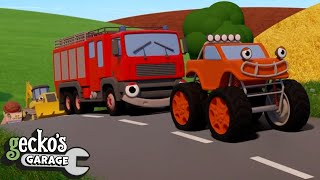 5 Big Trucks  Educational Videos for Kids [upl. by Aiela186]