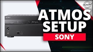 Sony STRDN1080 Unboxing amp Dolby Atmos Setup [upl. by Idnerb]