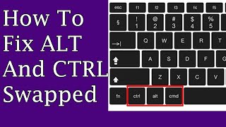 Fixed CTRL key and ALT key swapped  Unlimited Solution [upl. by Ettenna588]