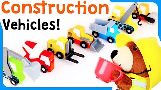 Excavator and Dump Truck Videos for Toddlers amp Babies  Preschool Learning Videos [upl. by Rollie17]