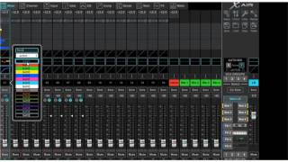 X Air Edit Control Program from Behringer [upl. by Cyrill]