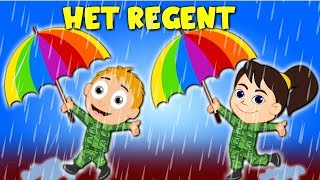 Het regent  Nederlandse kinderliedjes  Liedjes voor peuters en kleuters [upl. by Nnaecarg316]