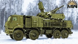 Powerful Pantsir S1 Russian Air Defense System [upl. by Leor]