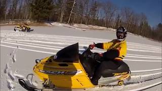 2001 SkiDoo Mach Z 800 Triple [upl. by Bhatt469]