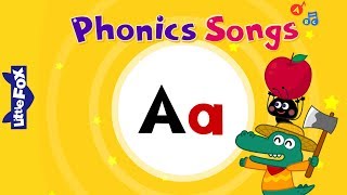 Letter Aa  New Phonics Songs  Little Fox  Animated Songs for Kids [upl. by Carder]