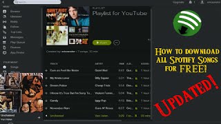 2021 How to download ALL Spotify tracks at once directly to MP3 [upl. by Egidius]