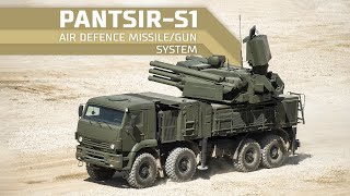 PantsirS1 Air defence missilegun system [upl. by Doowron]