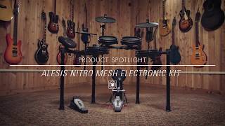 Alesis Nitro Mesh Electronic Drum Kit Demo [upl. by Priest]