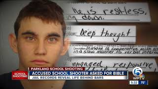 Jail records reveal Nikolas Cruz was seen laughing in jail days after Parkland school shooting [upl. by Nej]