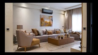 DÉCORATION MODERNE 2019 INTERIOR DESIGN APPARTEMENT CASABLANCAالتصميم الداخلي للمنزل [upl. by Laurens]