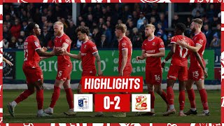 Match Highlights Barrow vs Swindon Town [upl. by Oren]