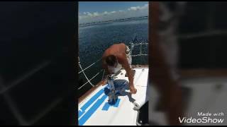 Injectadeck Installation for large areas or small boat deck soft spots [upl. by Philbert]