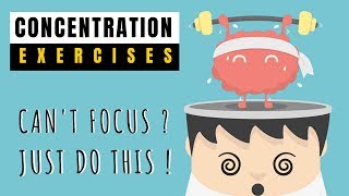 11 Concentration Exercises to Strengthen Your Mind  Mind amp Focus Training [upl. by Tirma]