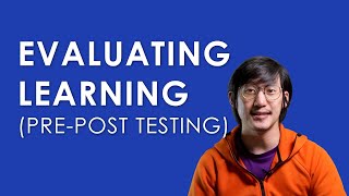 Evaluating Learning with Pre amp PostTraining Tests  Real Life Example [upl. by Nohtanoj368]