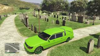 Graveyard Gta 5 Location [upl. by Drofwarc626]