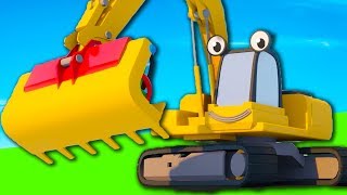 Excavator And Dump Truck Videos  Construction Vehicles For Kids  Geckos Garage  Muddy Trucks [upl. by Leonardi]