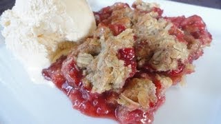 Strawberry Rhubarb Crisp [upl. by Eignat839]