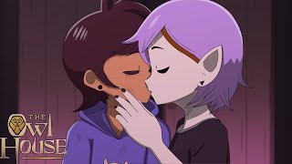 Amity kisses Luz  Lumity Animation  The Owl House Anime Fan Animation TOH [upl. by Adnirim]