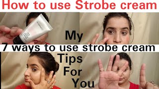 MacStrobecream7 different ways to use Mac Strobe creamAll pros n cons of using strobe cream [upl. by Ahsemot]