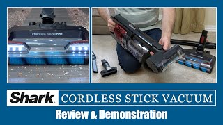 Shark IZ300UKT Anti Hair Wrap Cordless Vacuum Cleaner Review amp Demonstration [upl. by Chyou758]