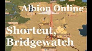 Albion Online  Caerleon to Bridgewatch fast almost safely [upl. by Mohandas563]