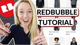 Redbubble Tutorial 2025 Starting A Redbubble Store From Scratch [upl. by Siahc804]