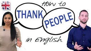 10 Ways to Say quotThank Youquot in English  How to Thank People and Respond [upl. by Llenehc255]