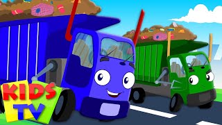 Wheels On The Garbage Truck  Nursery Rhymes For Kids [upl. by Ttoile]