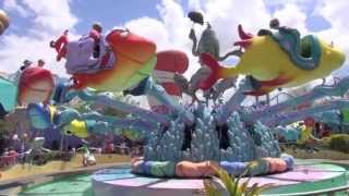 One Fish Two Fish Red Fish Blue Fish  Full Ride POV  Islands of Adventure  Universal Orlando [upl. by Oneg]