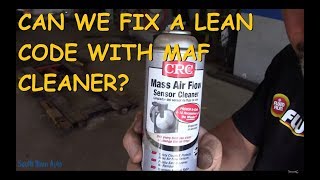 Does CRC Mass Air Flow Sensor Cleaner Really Work [upl. by Bruning529]