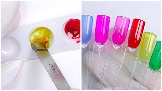 Jelly Nails DIY  5 ways to Create Glass Gels [upl. by Gayn]