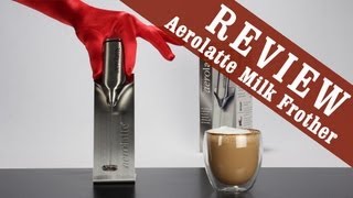 Aerolatte Milk Frother  Exclusive Review [upl. by Rednasyl]