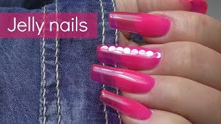 Jelly nails tutorial [upl. by Hayidah]