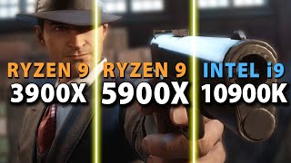 AMD Ryzen 9 5900X vs 3900X vs Intel i910900K [upl. by Phedra305]