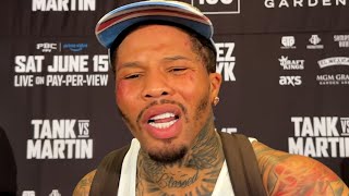 Gervonta Davis GETS SUPER ANNOYED by Shakur Stevenson questions SHUTS DOWN talk about Shakur fight [upl. by Lilllie]