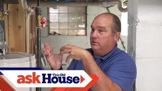 How to Install a Tankless Water Heater  Ask This Old House [upl. by Anircam263]