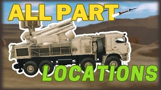 Pantsir Parts Location Guide  War Tycoon Outdated [upl. by Aitnyc]