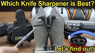 Which Knife Sharpener is Best Lets find out [upl. by Rudie]