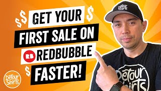 How Long Does It Take To Get Your First Sale on RedBubble amp 7 Print on Demand Tips to Increase Sales [upl. by Mcspadden]