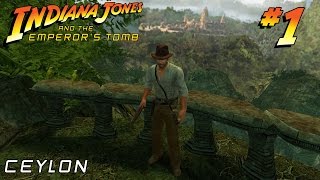 Indiana Jones and the Emperors Tomb HARD Chapter 1 Ceylon  Gameplay Walkthrough [upl. by Ellerret]