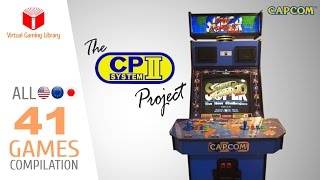 The CAPCOM Play System Project  All 41 CPS2 Games  Every Game USEUJP [upl. by Eisej]