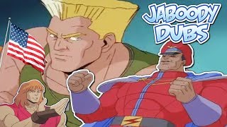 Street Fighter Cartoon Dubs The American Hero [upl. by Airb148]