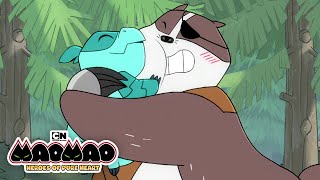 Badgerclops New Friend  Mao Mao  Cartoon Network [upl. by Ysnat]