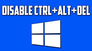 How to Disable “Press CtrlAltDel to Log on” in Windows 10 [upl. by Haletta]