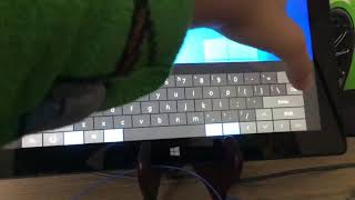 How to do CTRLALTDEL and ALTF4 using windows 10 onscreen keyboard [upl. by Junji]