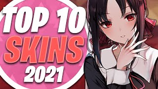 osu Top 10 Amazing Skins Compilation 2021 [upl. by Lurette385]