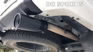 Toyota 4Runner  Exhaust Tip Installation and Sound Comparison [upl. by Boswall550]