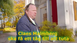 Bäst i test Claes Malmberg ska få ett tåg att tuta [upl. by Nosned]